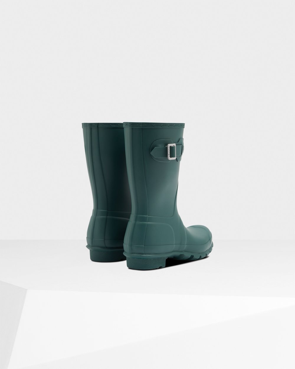 Galochas Curtas Hunter Feminina Verdes - Original - 98MLRXCGD